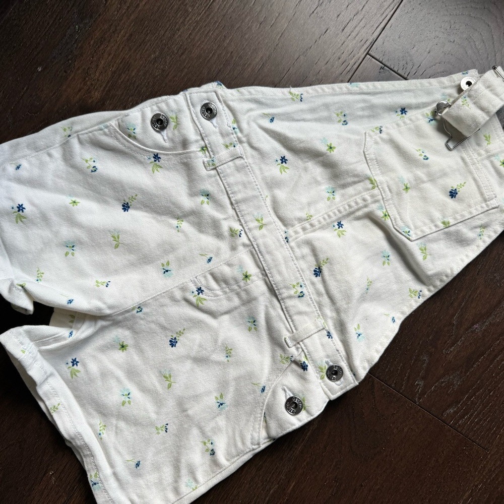 3/$20 George White Floral Romper